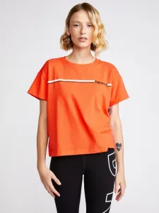 DKNY Logo Koszulka Pomarańczowy #281325