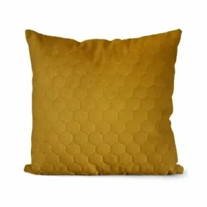 Poduszka Sonic Heksagon Honey, 40 x 40 cm