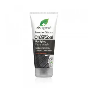 Bioactive Skincare Activated Charocoal Purifying Face Wash - Dr. Organic Środek oczyszczający - Środek do usuwania makijażu 200 ml
