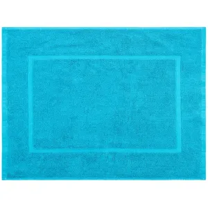 Stopka łazienkowa „Comfort”, niebieski, 50 x 70 cm