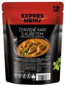Czerwone curry z kurczakiem, 2 porce