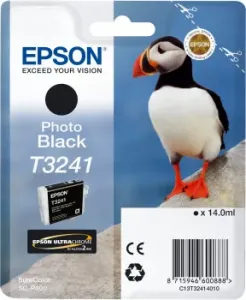 Epson T32414010 foto czarny (photo black) tusz oryginalna