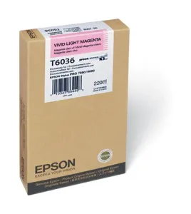 Epson T603600 jasno purpurowy (light vivid magenta) tusz oryginalna