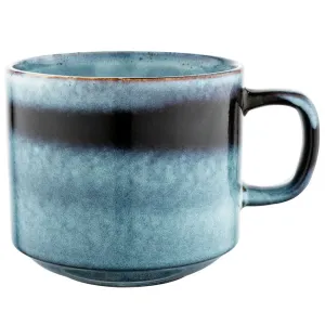 Florina Kubek ceramiczny Moon Dust, 550 ml, niebieski