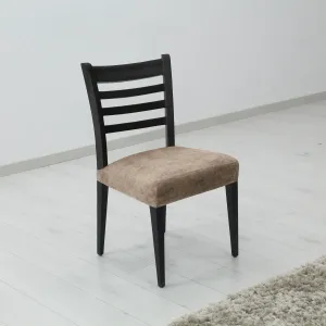 Pokrowiec elastyczny na siedzisko krzesła, komplet 2 ks Estivella plamoodporna, beżowy
