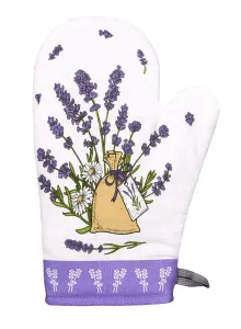 Rękawica kuchenna, Provence lawenda, fioletowa