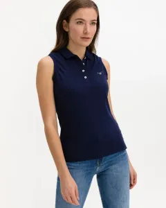 Gant Original Polo Koszulka Niebieski #294062