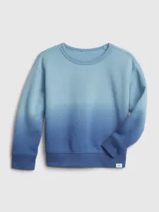 GAP Dip Dye Crew Bluza dziecięca Niebieski