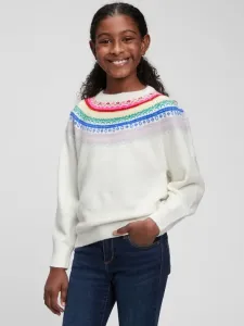 GAP Sweter dziecięcy Biały #251609