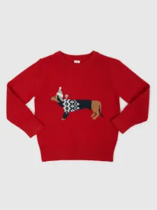 GAP Sweter dziecięcy Czerwony #397670