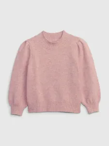 GAP Sweter dziecięcy Różowy