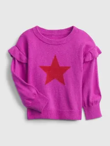 GAP Sweter dziecięcy Różowy #157294