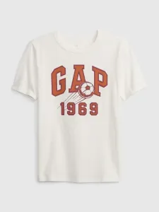 GAP 1969 Koszulka dziecięce Biały