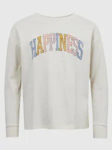 GAP Happiness Koszulka dziecięce Biały #155593