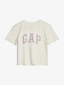 GAP Interactive Logo Podkoszulek Biały