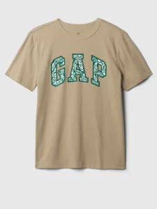 GAP Koszulka dziecięce Beżowy #577218