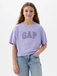 GAP Koszulka dziecięce Fioletowy #575486