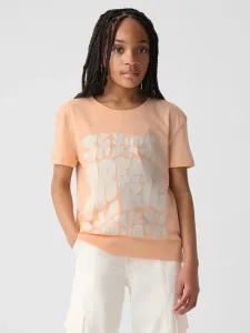 GAP Koszulka dziecięce Pomarańczowy #587272