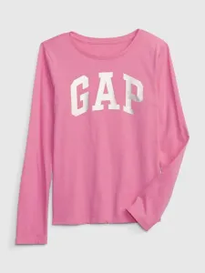 GAP Koszulka dziecięce Różowy #551158
