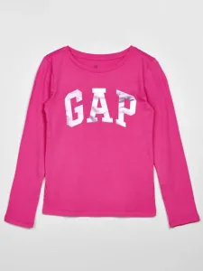 GAP Koszulka dziecięce Różowy #251101