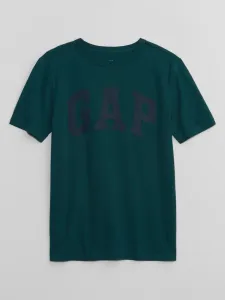 GAP Koszulka dziecięce Zielony #491560