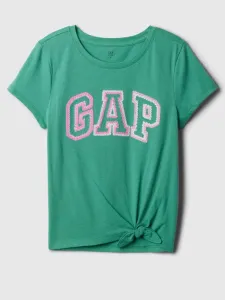 GAP Koszulka dziecięce Zielony #574935