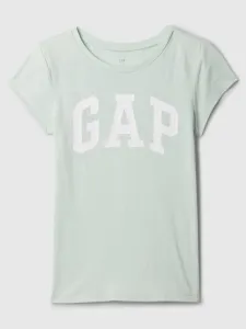 GAP Koszulka dziecięce Zielony #574975