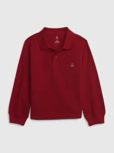 GAP Polo Koszulka dziecięca Czerwony