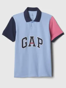 GAP Polo Koszulka dziecięca Niebieski #575556