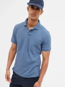 GAP Polo Koszulka Niebieski #492998