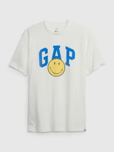 GAP & Smiley® Koszulka Biały