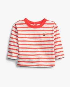 GAP Stripe Koszulka dziecięce Czerwony #293586