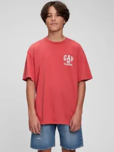 GAP Teen Classic Koszulka dziecięce Czerwony
