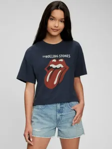 GAP Teen The Rolling Stone Koszulka dziecięce Niebieski