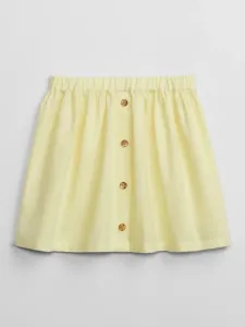 GAP Spódnica dziecięca Żółty
