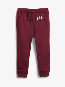 GAP Cozy Logo Spodnie dresowe dziecięce Czerwony #278608