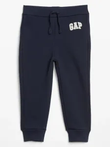 GAP Logo Spodnie dresowe dziecięce Niebieski