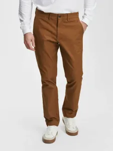 GAP Slim Fit GapFlex Spodnie Brązowy