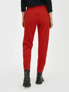 GAP Spodnie dresowe Czerwony