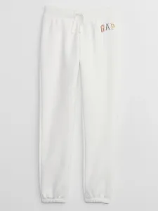 GAP Spodnie dresowe dziecięce Biały #567412