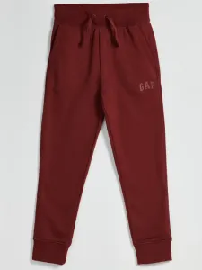 GAP Spodnie dresowe dziecięce Czerwony #176389