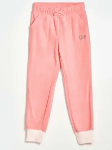GAP Spodnie dresowe dziecięce Różowy #247156