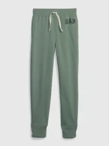 GAP Spodnie dresowe dziecięce Zielony #551237