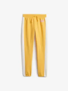 GAP Spodnie dresowe dziecięce Żółty #282518