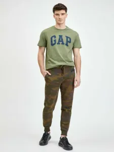GAP Spodnie dresowe Zielony #607908