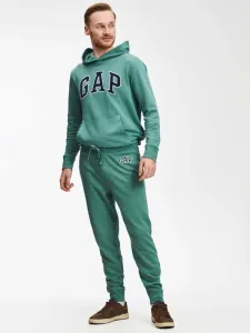 GAP Spodnie dresowe Zielony