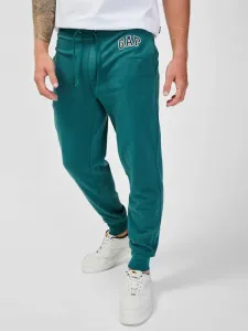 GAP Spodnie dresowe Zielony #184345