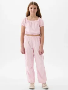 GAP Spodnie dziecięce Różowy #608795