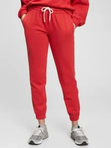 GAP vintage soft Spodnie dresowe Czerwony