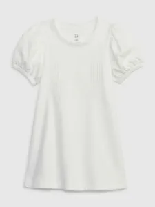 GAP Sukienka dziecięca Biały #447373